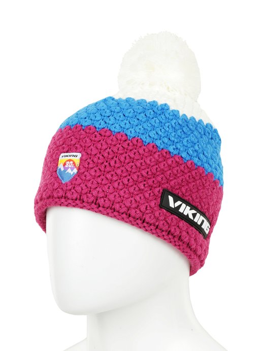 Шапка VIKING Graceland White/Blue/Magenta в Мурманске