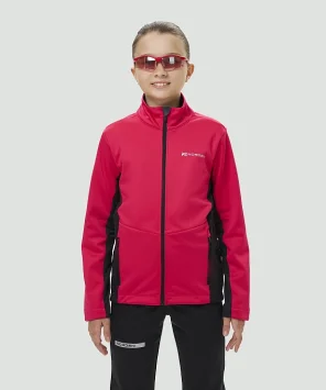 Тренировочная куртка Nordski Jr. Advance Pink/Black NSJ651938