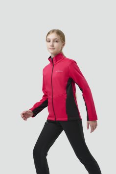 Тренировочная куртка Nordski Jr. Advance Pink/Black NSJ651938