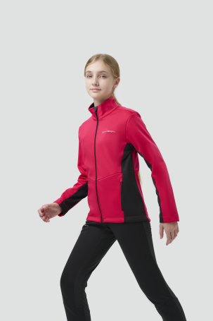 Тренировочная куртка Nordski Jr. Advance Pink/Black NSJ651938