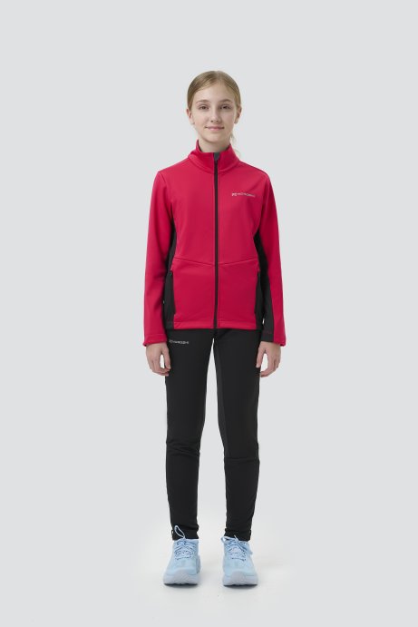 Тренировочная куртка Nordski Jr. Advance Pink/Black NSJ651938