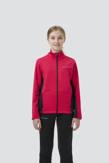 Тренировочная куртка Nordski Jr. Advance Pink/Black NSJ651938