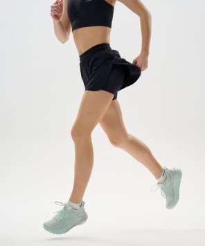 Шорты 2 в 1 Nordski Road Black W NSW1108100