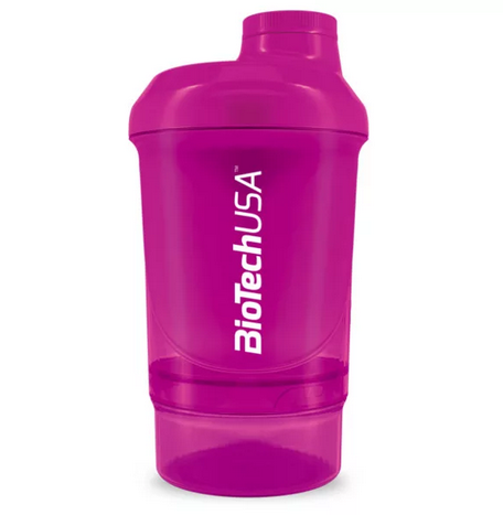 Шейкер BioTechUSA Shaker Wave + nano300 ml (+150ml) magenta в Твери