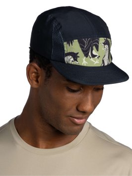 Кепка Buff 5 Panel Go Cap Rub Chomp Black 138044.999.30.00 (L/XL)