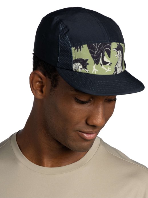 Кепка Buff 5 Panel Go Cap Rub Chomp Black 138044.999.30.00 (L/XL)