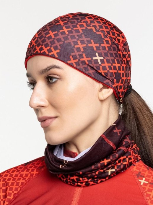 Шапка Moax Sirius Pony Tail 23524M/90000 красный OS