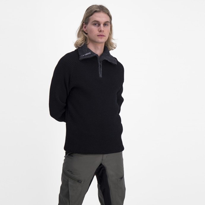 Свитер ULVANG Rav 77005/10005 черный/угольн. в Твери