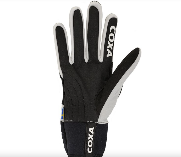 Перчатки COXA Racing чёрно/белые в Твери