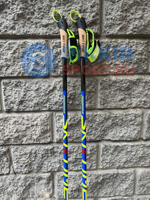 ЛЫЖНЫЕ ПАЛКИ SKI TIME RACE 1.0 Black/Black