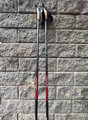 ЛЫЖНЫЕ ПАЛКИ SKI TIME RACE 1.0 Black/Black —