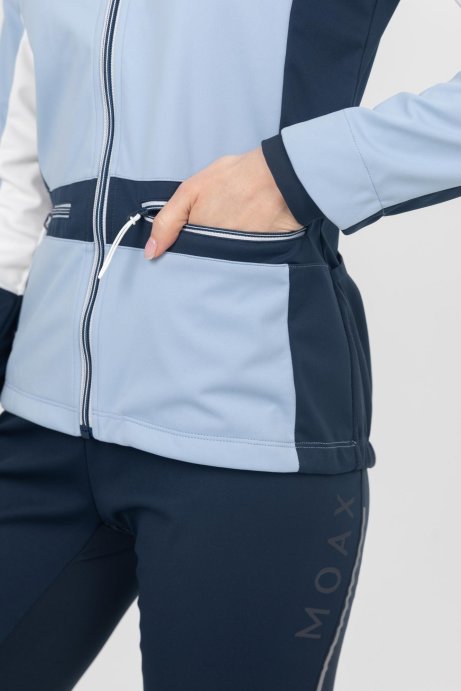 Куртка MOAX Tokke Softshell жен. SW212210/70511 голубой