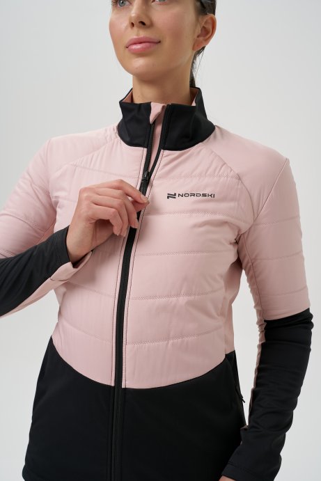 Куртка Nordski Hybrid Pro 2.0 Black/Soft Pink W NSW572431