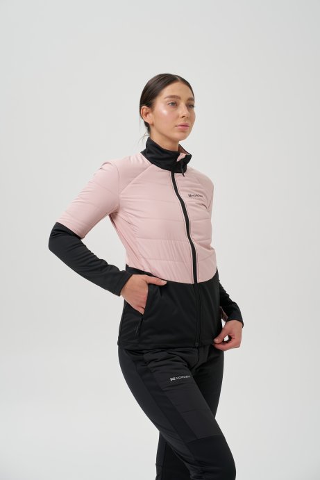 Куртка Nordski Hybrid Pro 2.0 Black/Soft Pink W NSW572431