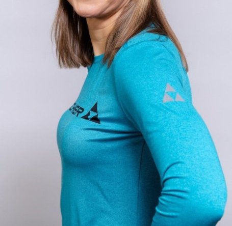 Футболка FISCHER Logo Long жен. (син.) GR8223-500