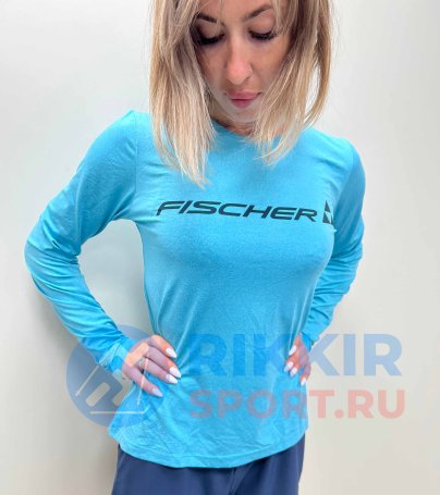 Футболка FISCHER Logo Long жен. (син.) GR8223-500