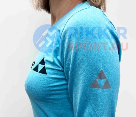 Футболка FISCHER Logo Long жен. (син.) GR8223-500