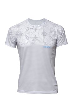 Футболка KV+ SPRINT T-shirt man, white\grey, 23S01.0