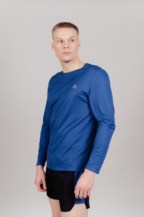 Футболка Nordski Training Saphire с длинным рукавом NSM911052