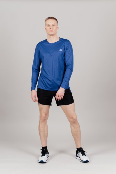 Футболка Nordski Training Saphire с длинным рукавом NSM911052