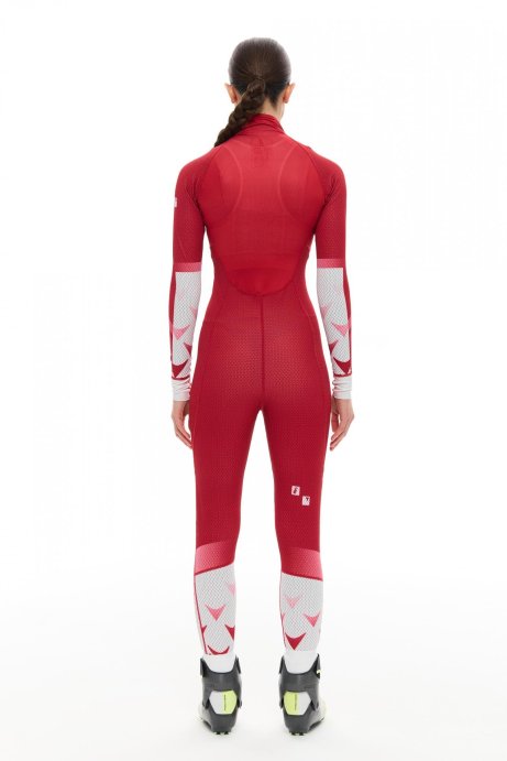 Костюм гоночный Bivium Спринт жен. белый_красный в Мурманске