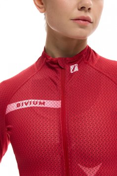 Костюм гоночный Bivium Спринт жен. белый_красный