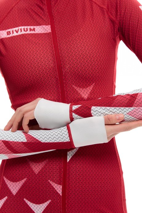 Костюм гоночный Bivium Спринт жен. белый_красный в Мурманске