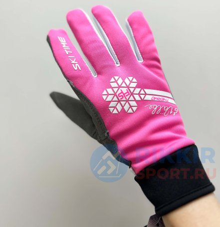 Перчатки SKI TIME Sphere Thermo E.Valbe L23092 розовый