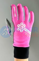 Перчатки SKI TIME Sphere Thermo E.Valbe L23092 розовый