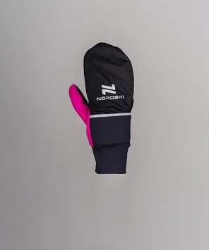 Варежки-перчатки Nordski Pro Black/Fuchsia NSU225928