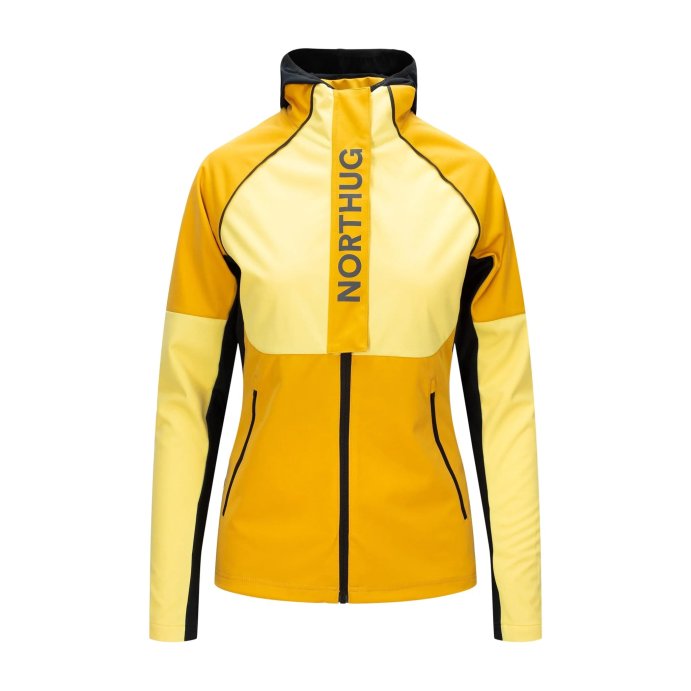 Куртка NORTHUG RUKA Softshell Wmn, Желтый Минерал