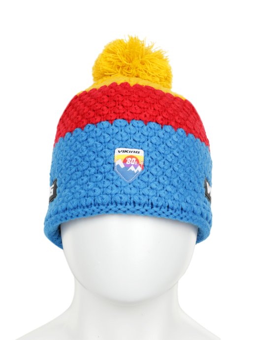 Шапка VIKING Graceland Yellow/Red/Blue