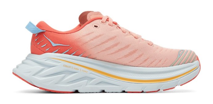 Кроссовки Hoka W BONDI X Camellia/Peach Parfait