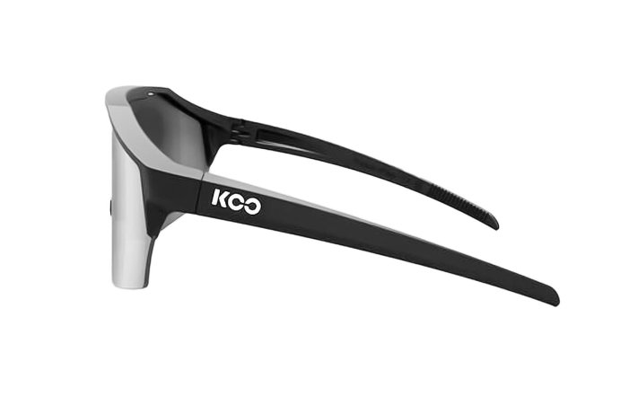 Очки солнцезащитные KOO ALIBI Large (чёрные матовые / серебристые, зеркальные, фотохромные) в Новосибирске