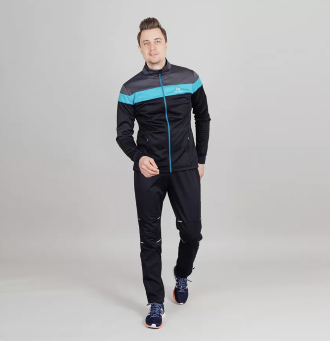 Куртка Nordski Drive Black/Blue NSM805170