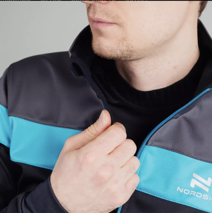 Куртка Nordski Drive Black/Blue NSM805170