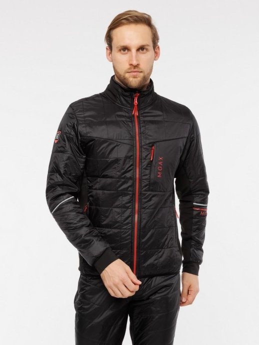 Куртка MOAX Royal муж. MX314271/10090 черный/красный