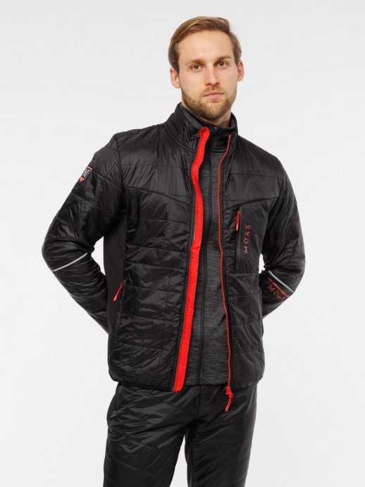 Куртка MOAX Royal муж. MX314271/10090 черный/красный