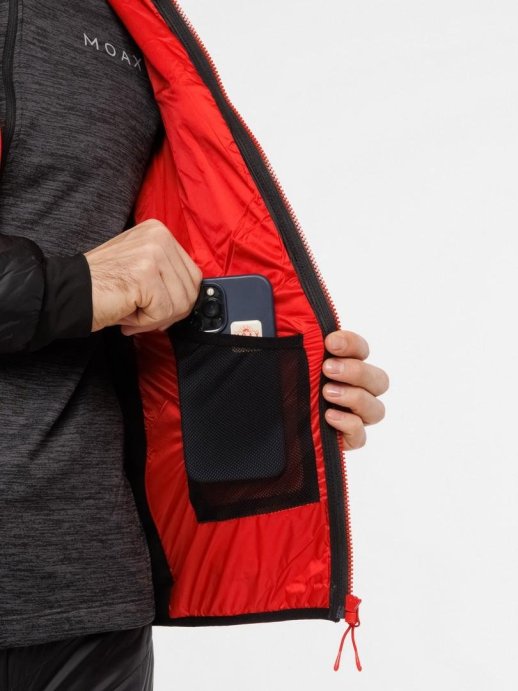 Куртка MOAX Royal муж. MX314271/10090 черный/красный