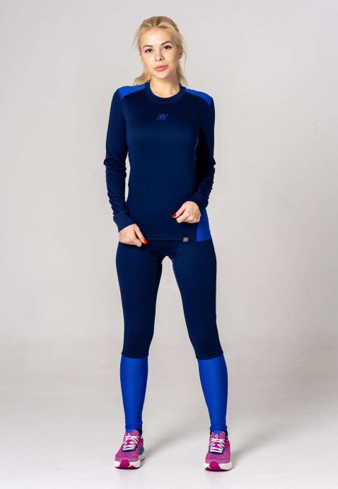 Комплект термобелья Noname ARCTOS UNDERWEAR 22 NAVY/BLUE UX в Твери