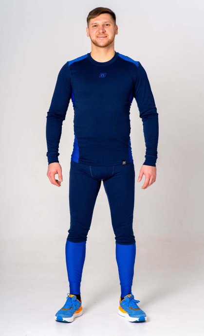 Комплект термобелья Noname ARCTOS UNDERWEAR 22 NAVY/BLUE UX в Твери