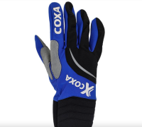 Перчатки COXA Racing чёрно/син.