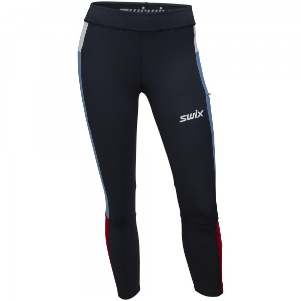 Тайтсы-капри SWIX Motion Premium жен. темно-синий 41966/75100 в Твери