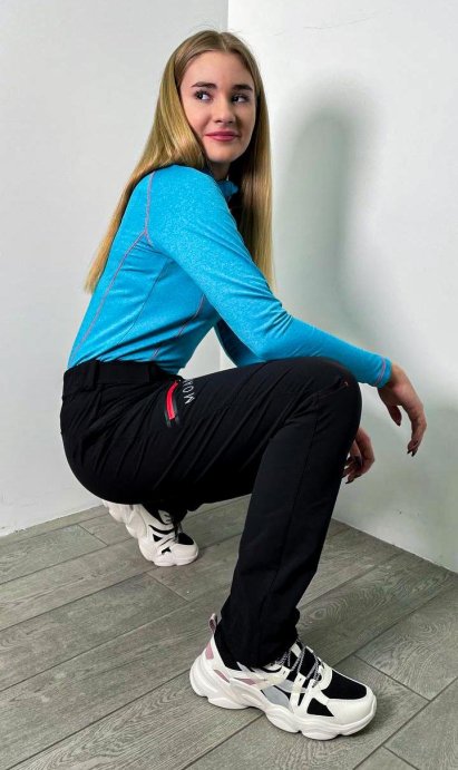 Брюки MOAX Reine Hybrid жен. SW222334/10000 чёрный в Твери