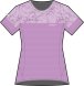 Футболка KV+ SPRINT T-shirt woman, lilac 23SW01.12