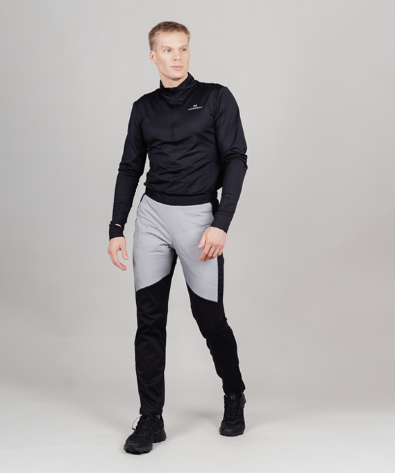 Брюки Nordski Hybrid Pro Black/Grey NSM505201 в Нижнем Новгороде