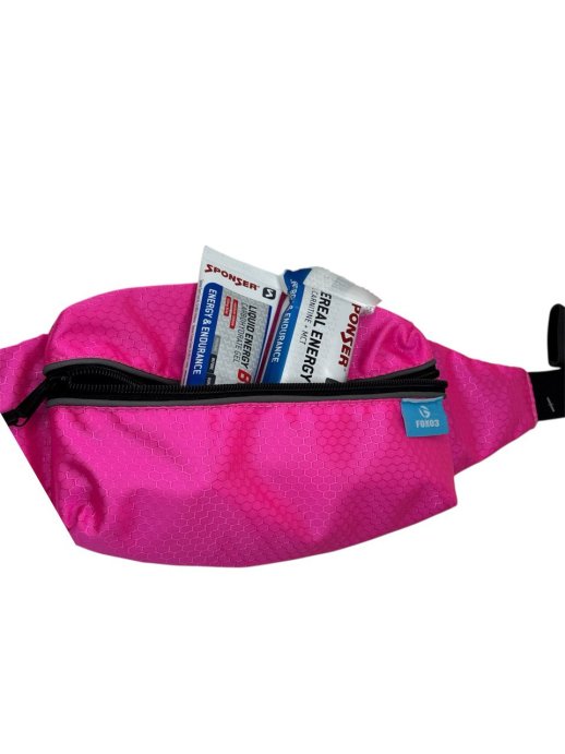 Поясная сумка FOXO3 объемная розовая
