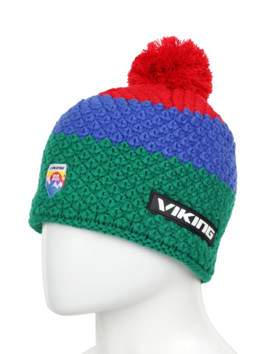 Шапка VIKING Graceland Red/Green