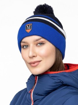 Шапка MOAX Blizzard 23631M/75102 синий/василек 56
