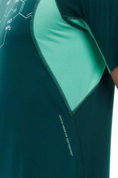 Футболка Bivium Темп 3.0 муж. сине-зеленый